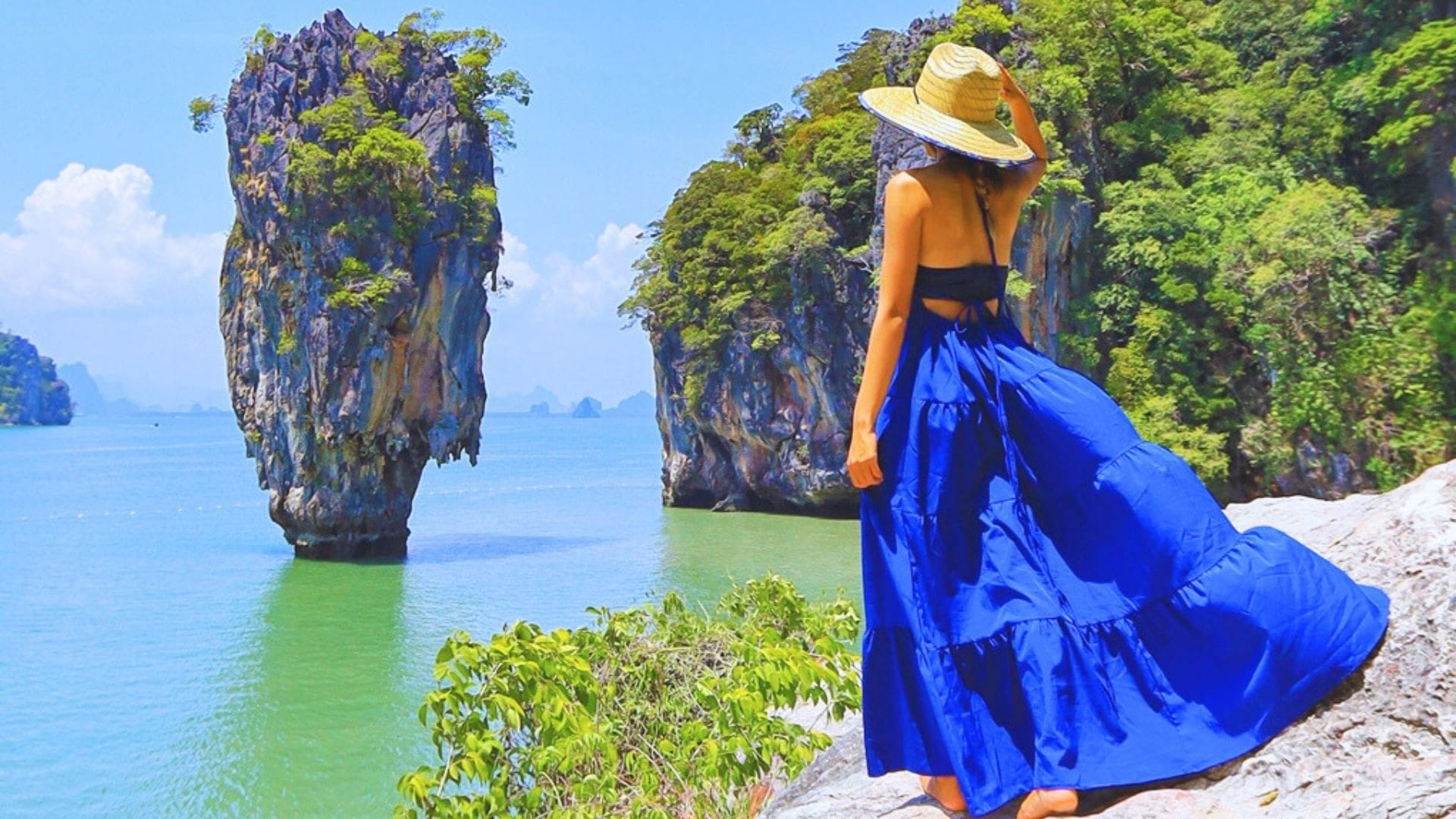 Isla de James Bond y bahía de Phang Nga, Tailandia